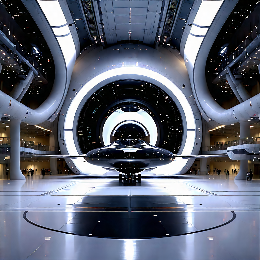 Aerospace technology in research center