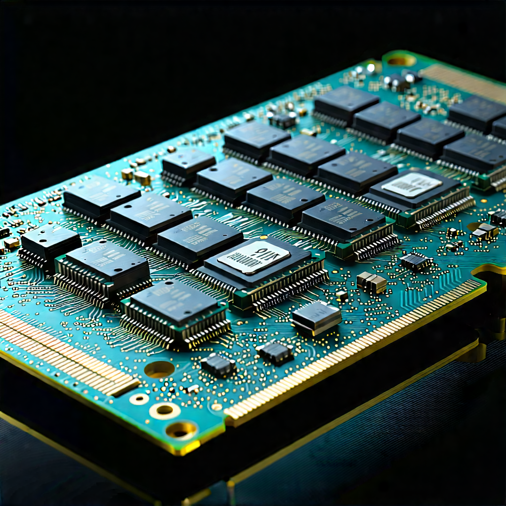 Close-up of memory module