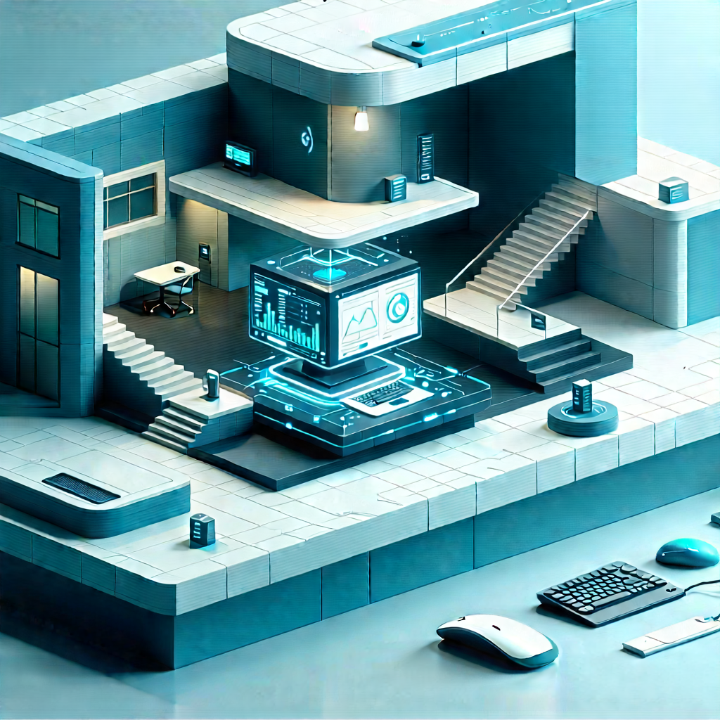 Healthcare Technology In Tech Office With Image, There