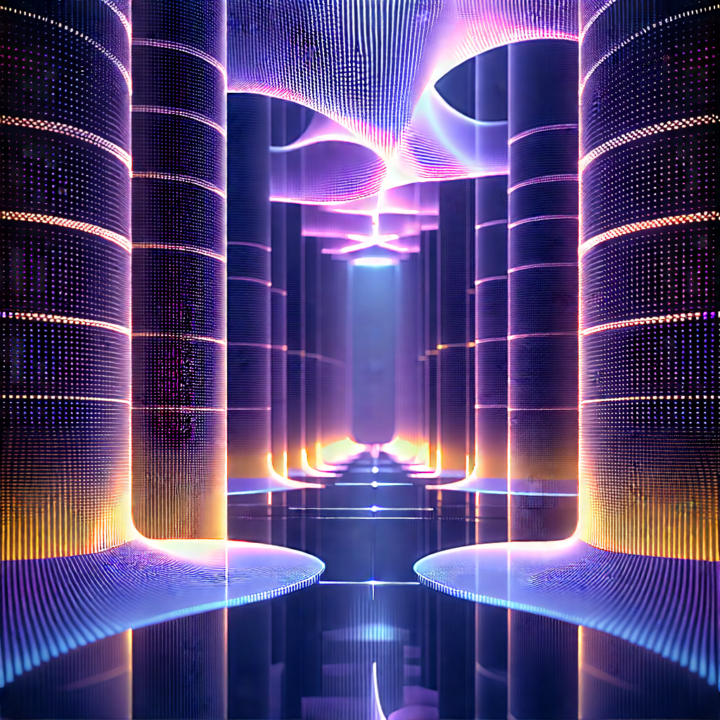 Close-up of sensor array