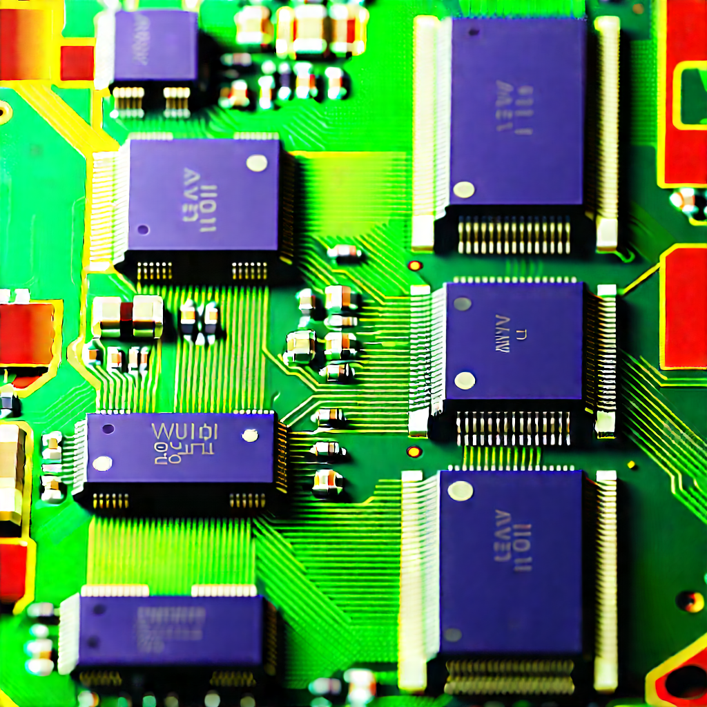 Close-up of memory module
