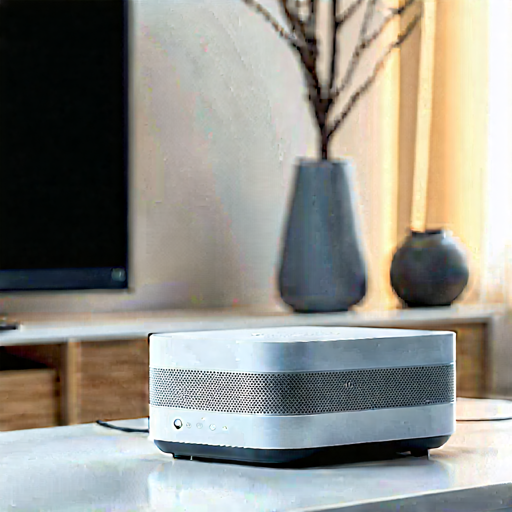 Smart home device with streaming content
