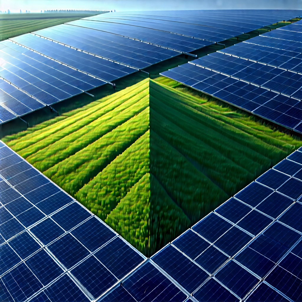 Innovative Renewable Energy (design:1.3) With Large Solar