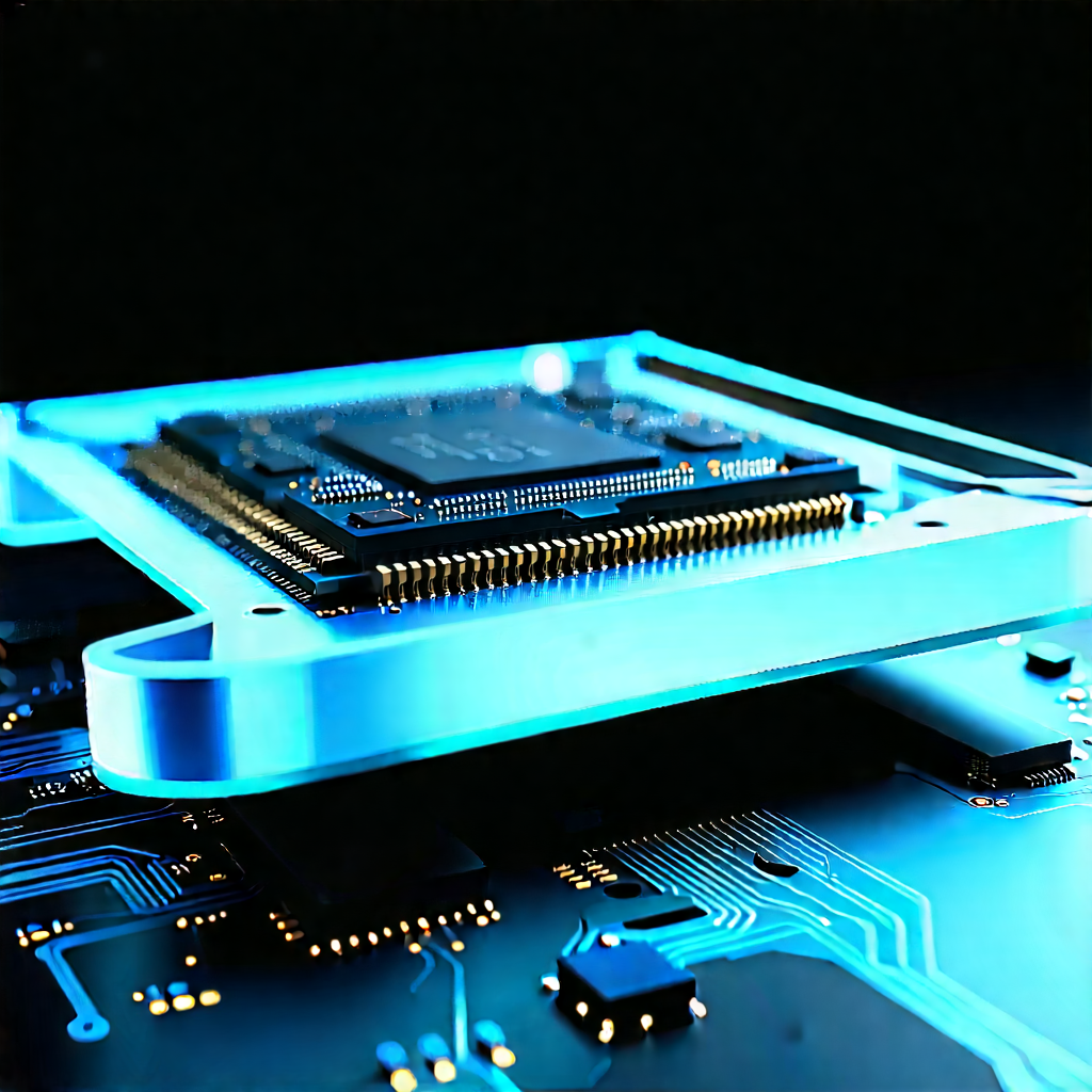 Close-up of memory module