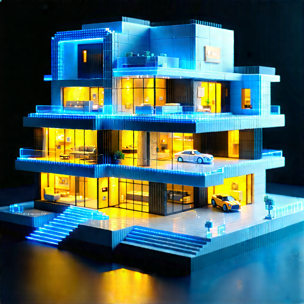 Futuristic smart home