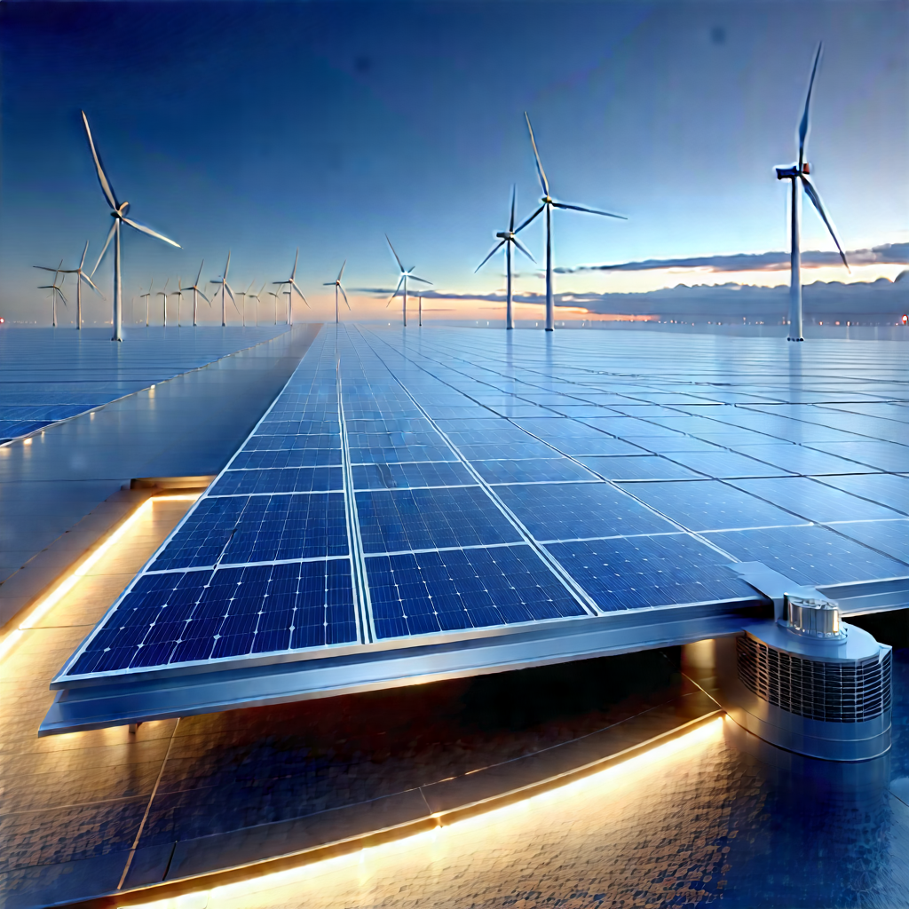 Innovative Renewable Energy Design With Large Solar