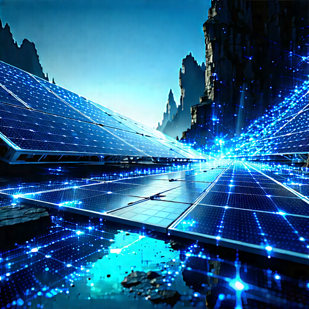 Innovative Renewable Energy (design:1.45) With Futuristic Landscape