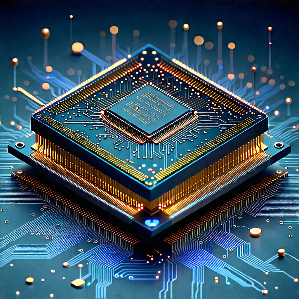 Microchip with (digital:1.45) particles