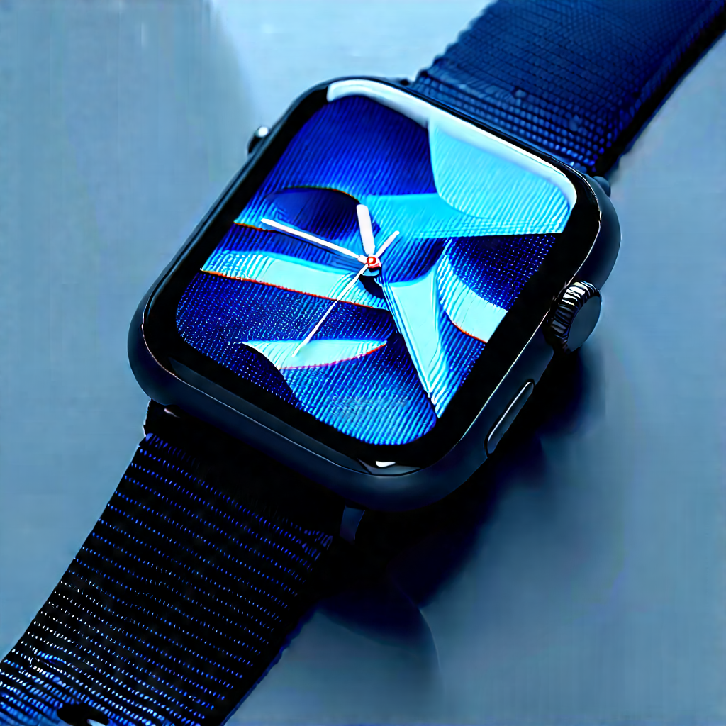 Smart watch with digital artwork