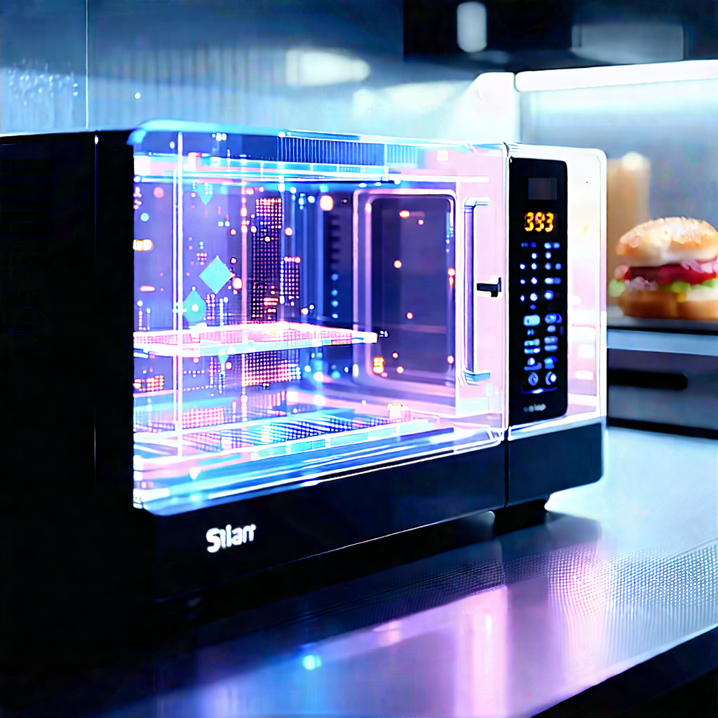 Innovative Smart Appliance Design With Samsung Microwave