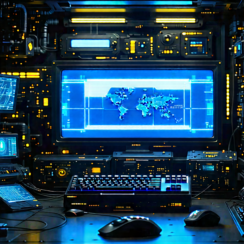 Entertainment Technology In Modern Laboratory With Image, There
