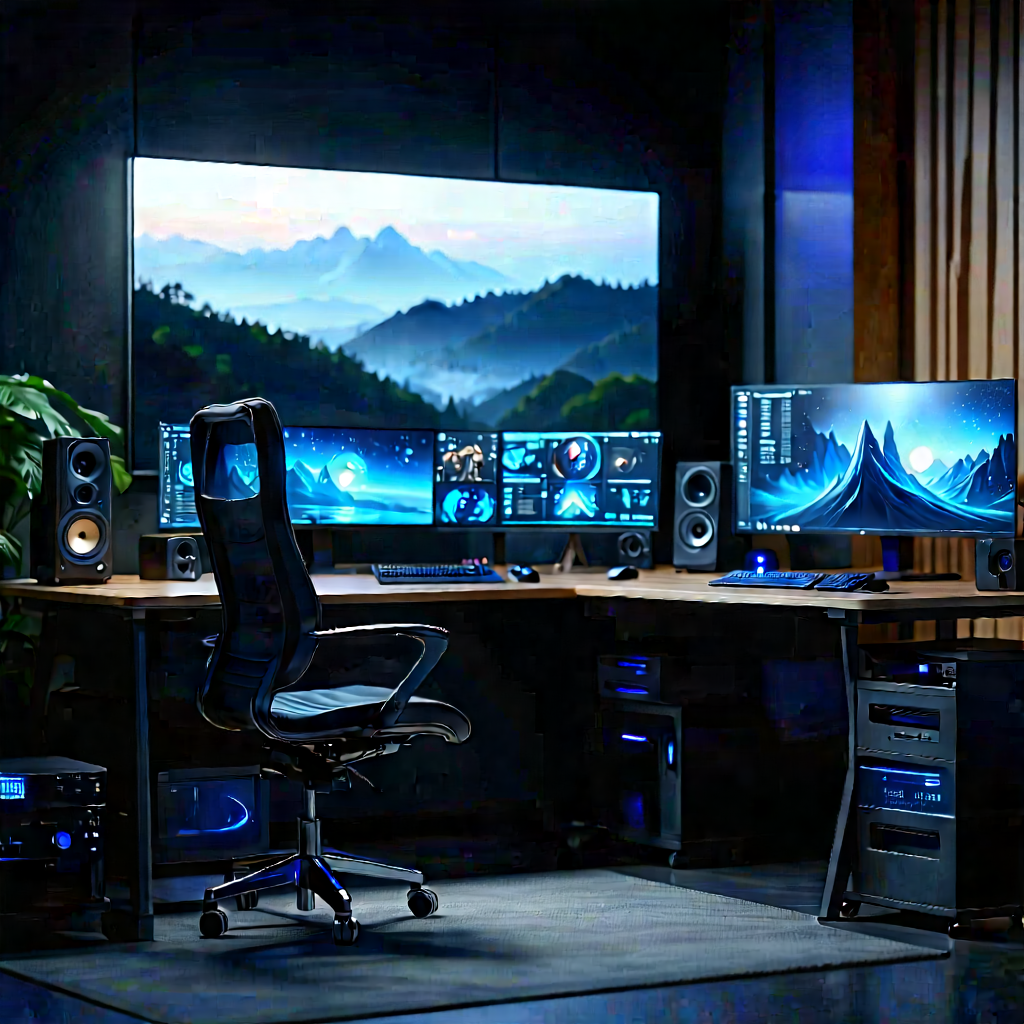 Entertainment technology in tech office