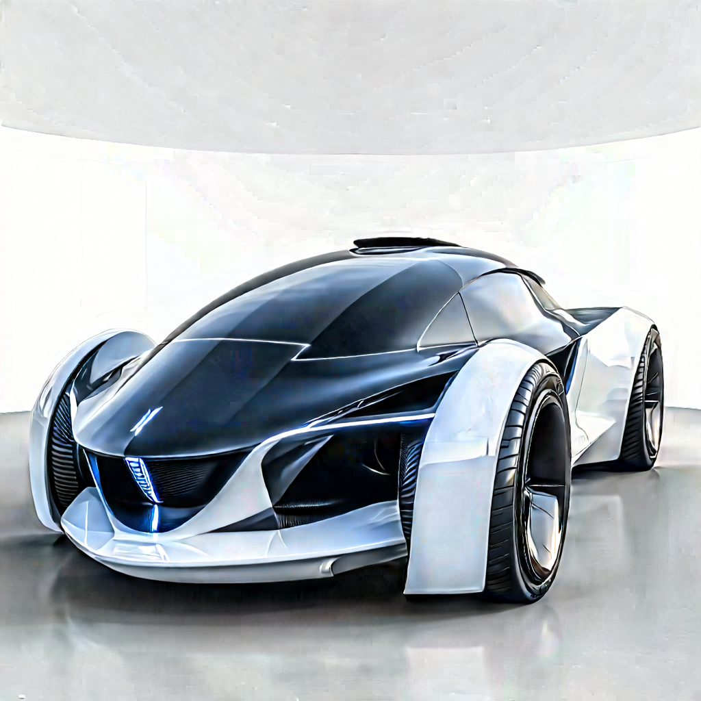 Innovative Electric Vehicle Design With Futuristic Sleek