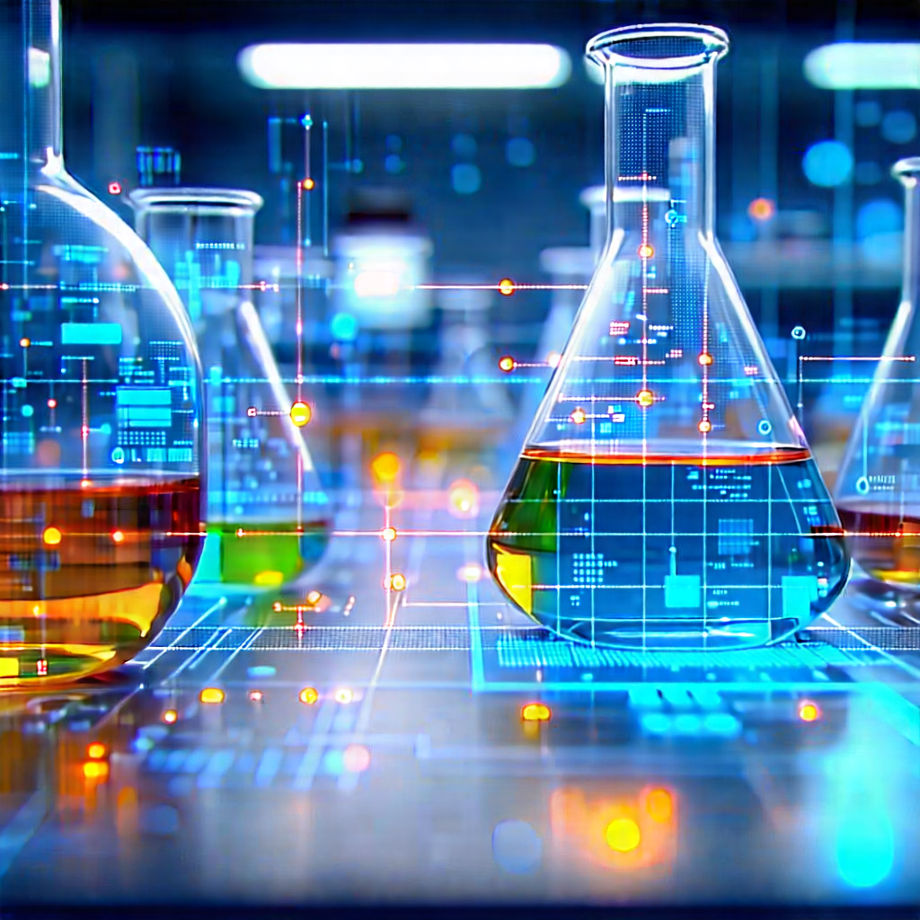 Educational Technology In Modern Laboratory With Image, There