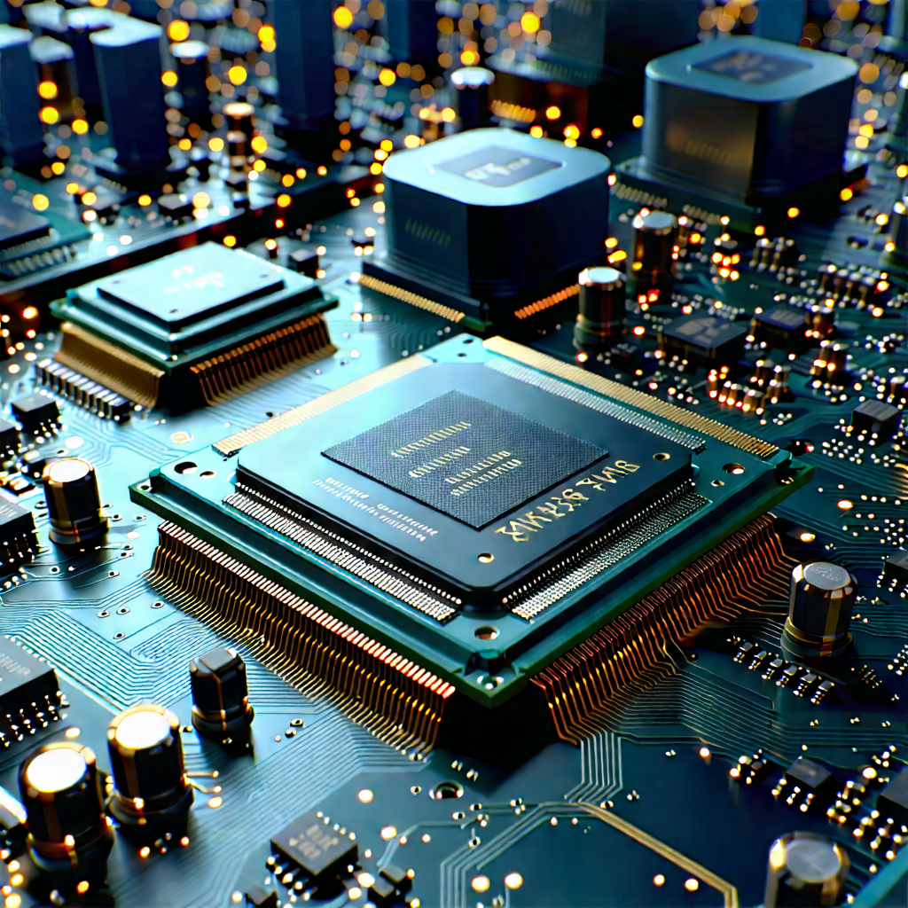 Close-up of memory module
