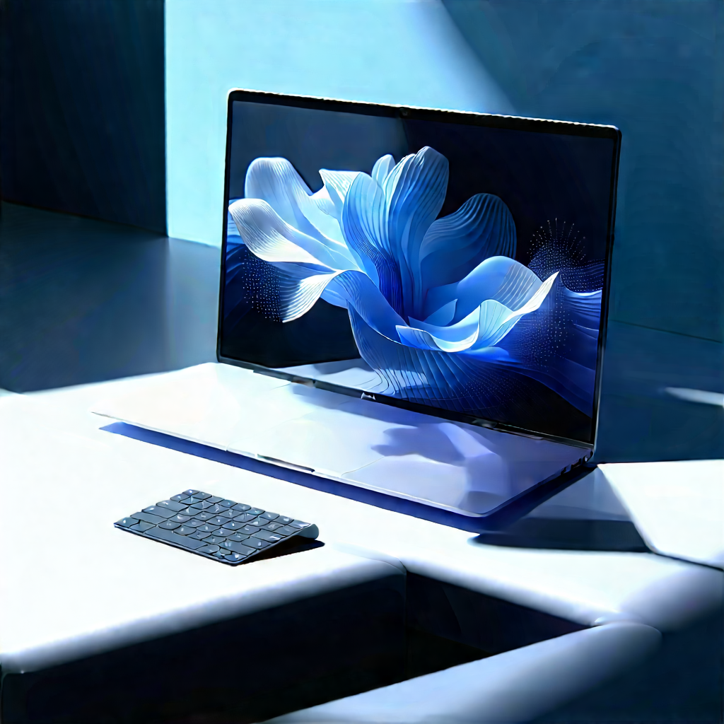 Laptop With User Interface With Laptop Computer