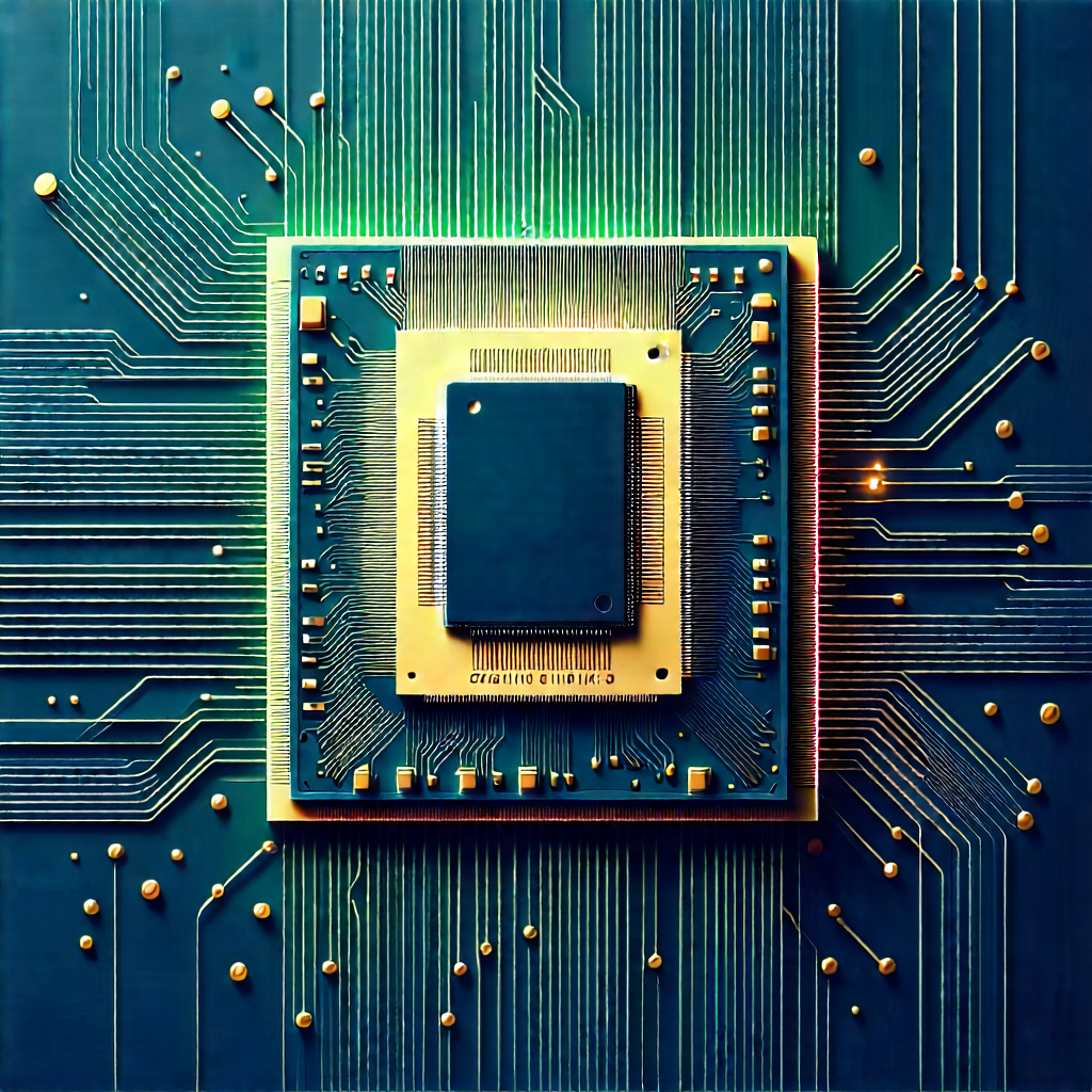 Microchip with data streams