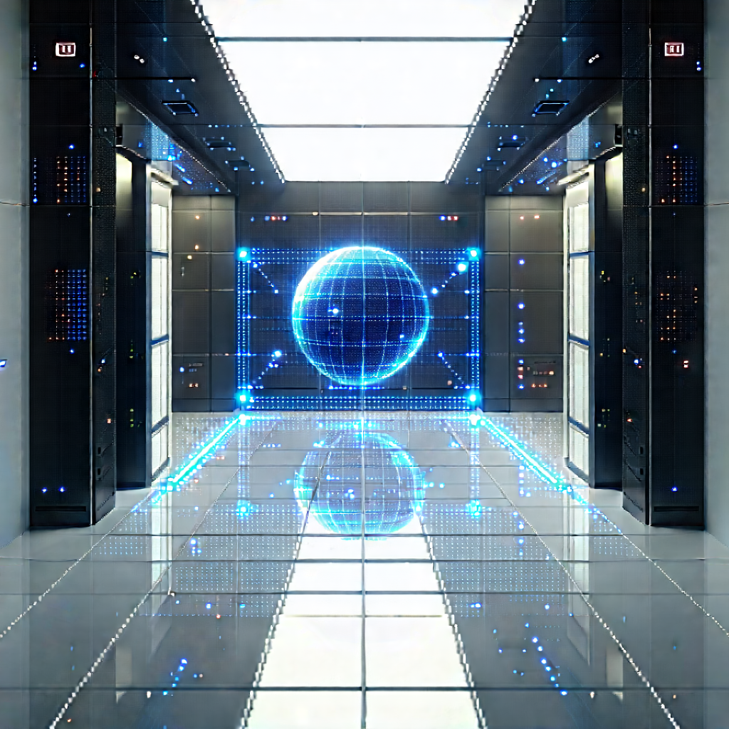Educational Technology In Research Center With Image, There