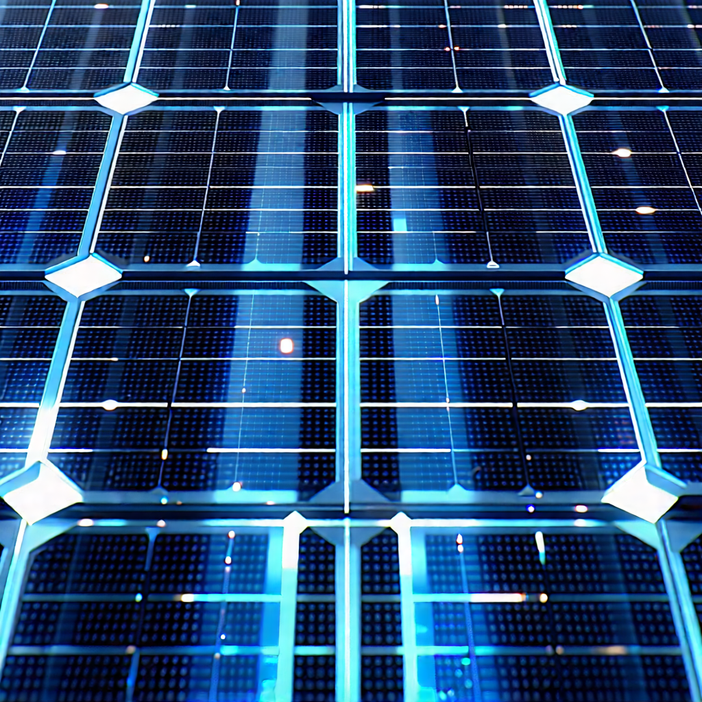 Solar Panel With Data Streams With Large Solar