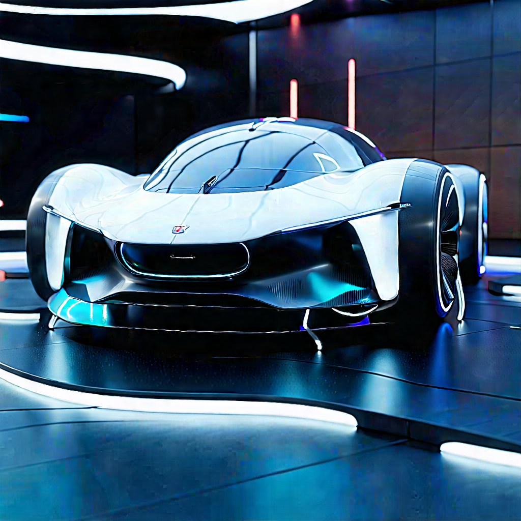 Innovative Electric Vehicle Design With Futuristic Sleek