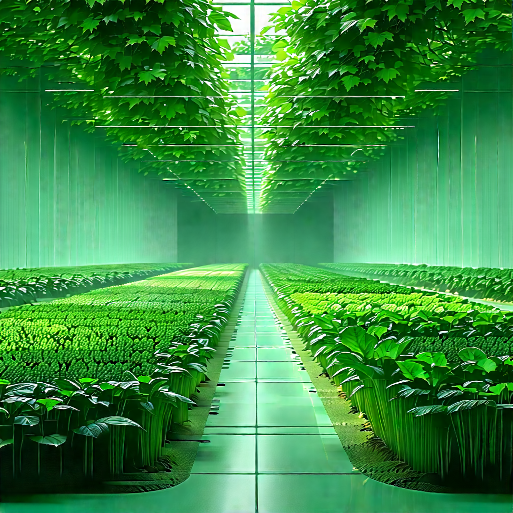 Agricultural Technology In Research Center With Image, There