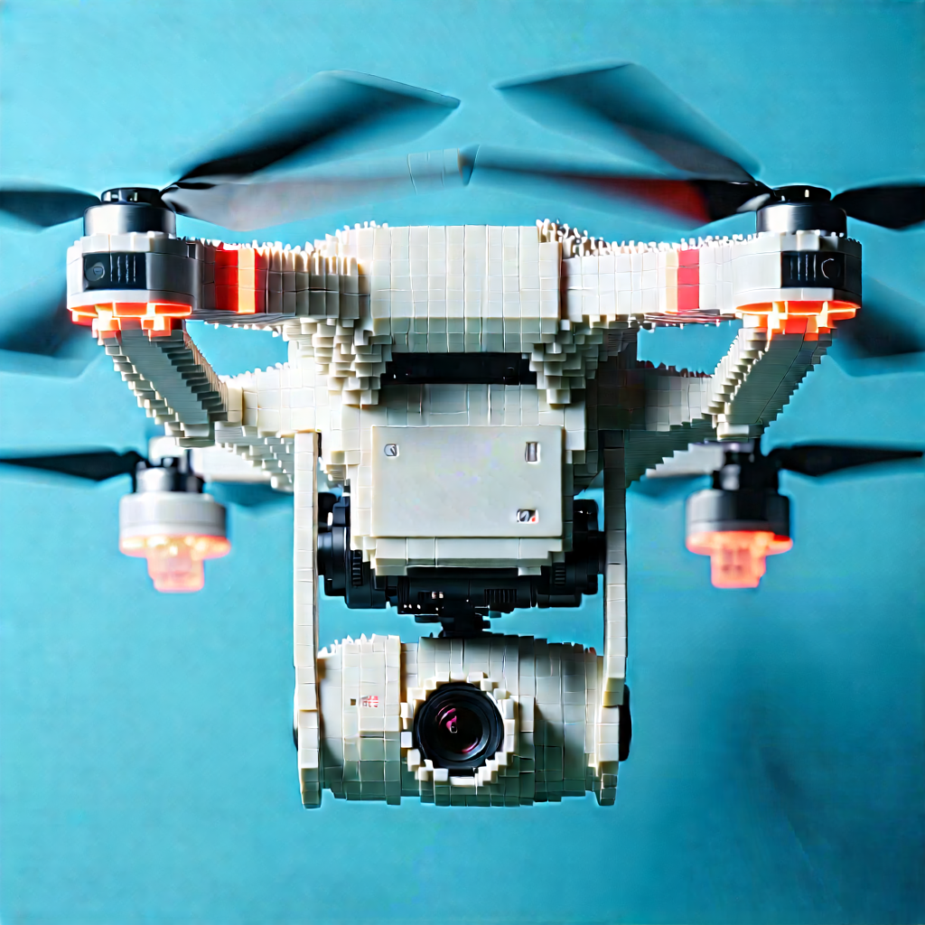 Drone with user interface