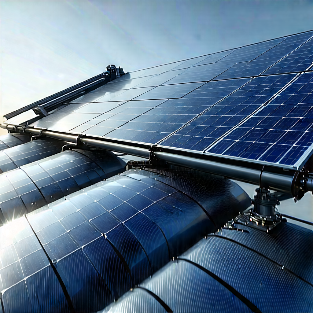 Innovative Renewable Energy (design:1.35) With Solar Panel