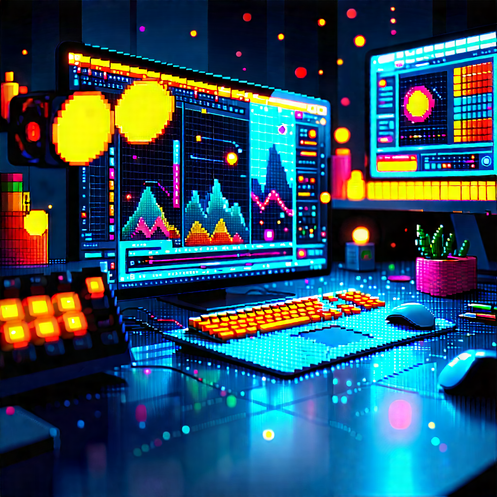 Entertainment Technology In (design:1.31) Studio With Image, There