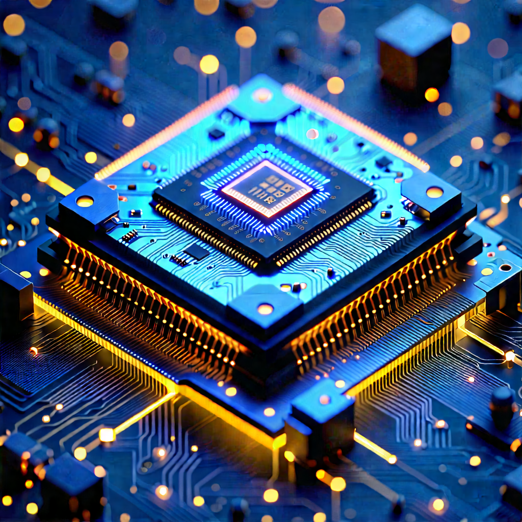 Microchip with laser scanning