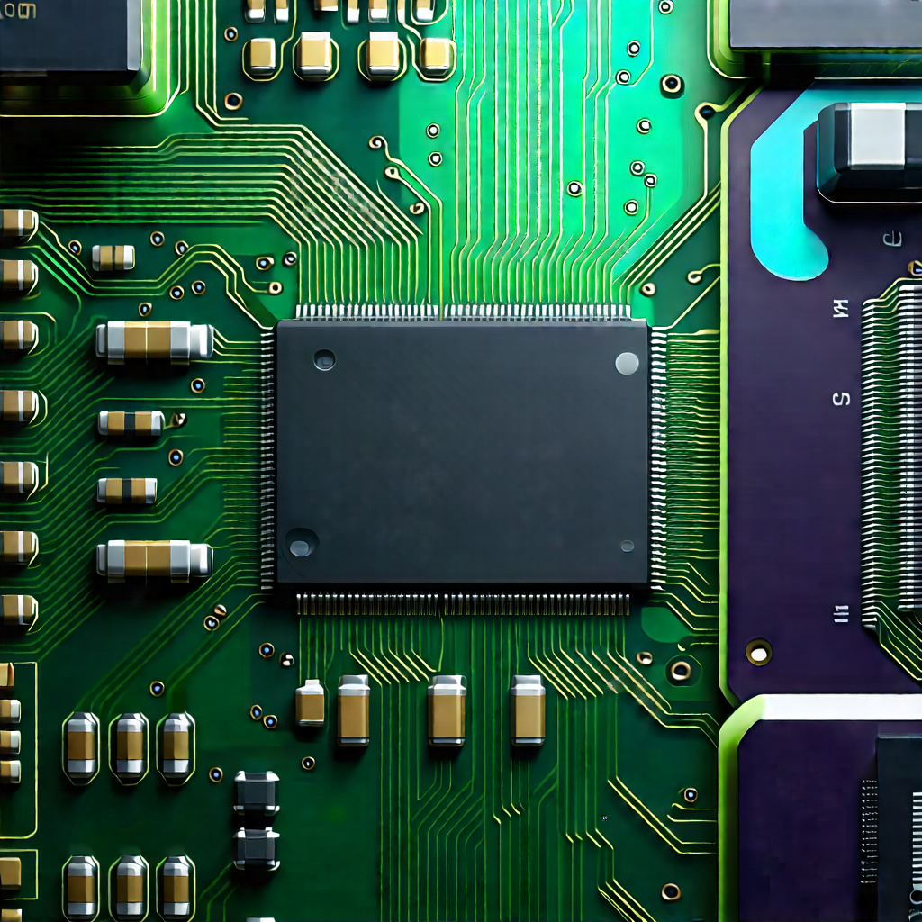 Close-up of memory module