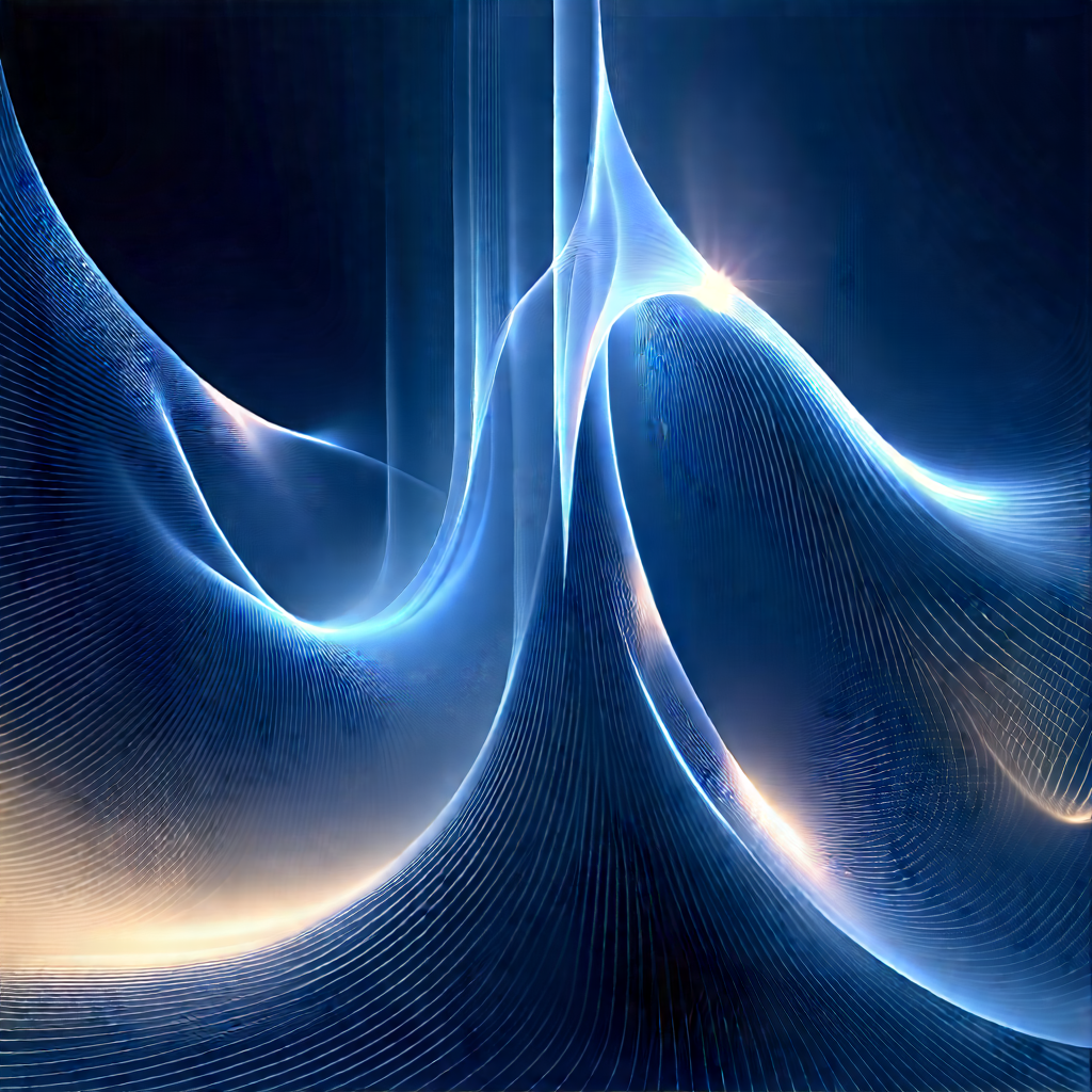 Innovative Renewable Energy Design With Blue White