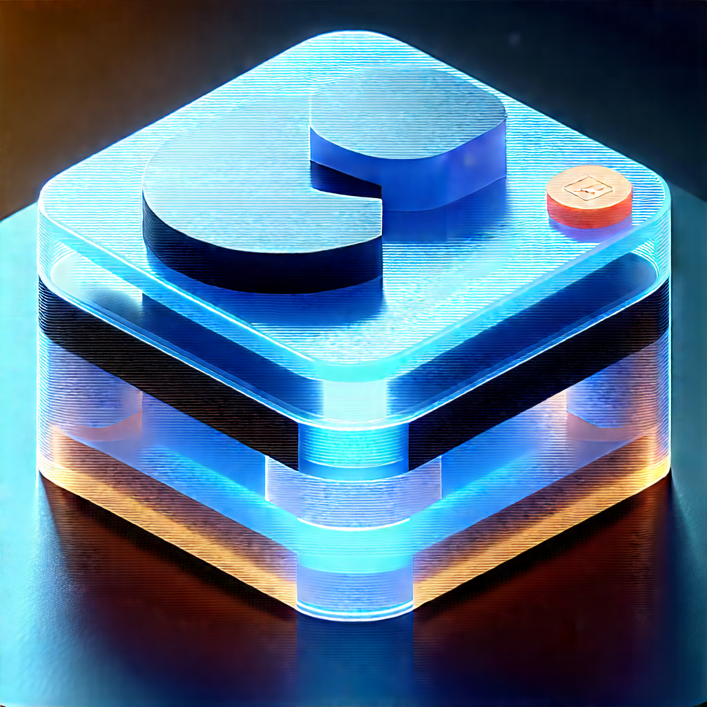 Educational Technology In Manufacturing Facility With Blue Orange