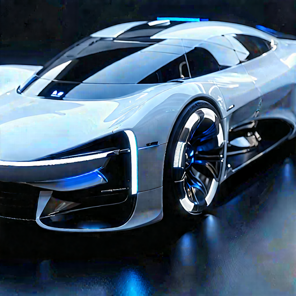 Innovative Electric Vehicle Design With Futuristic Sleek