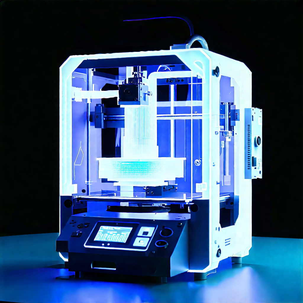 3d printer with data streams