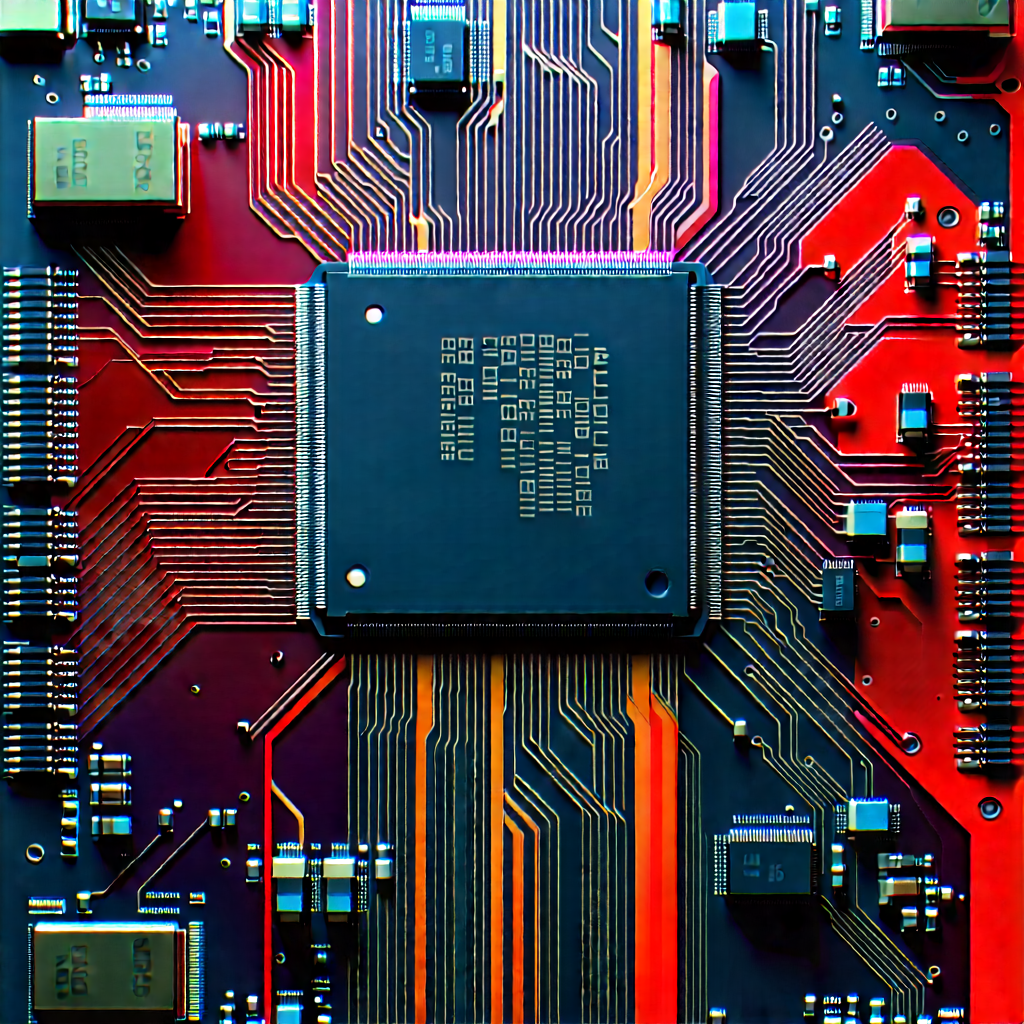 Close-up of memory module