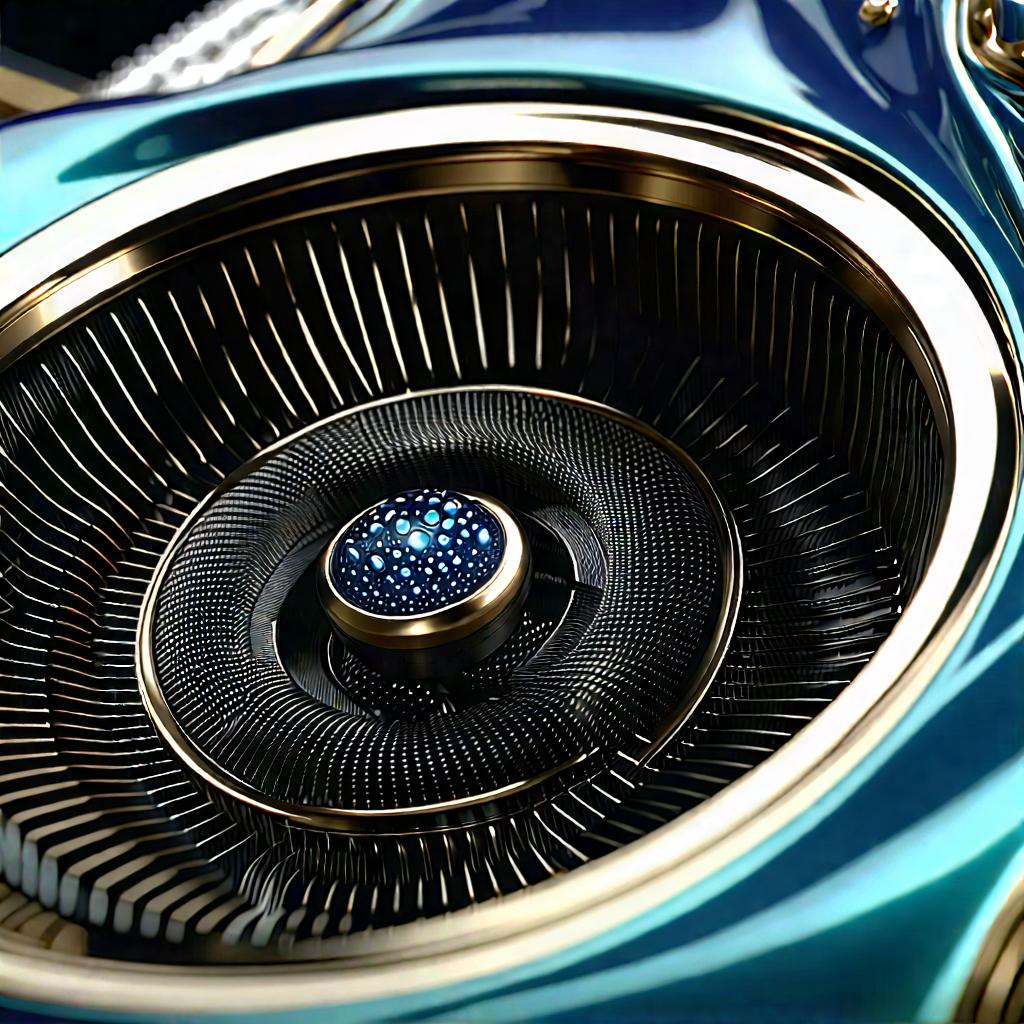 Close-up of cooling system