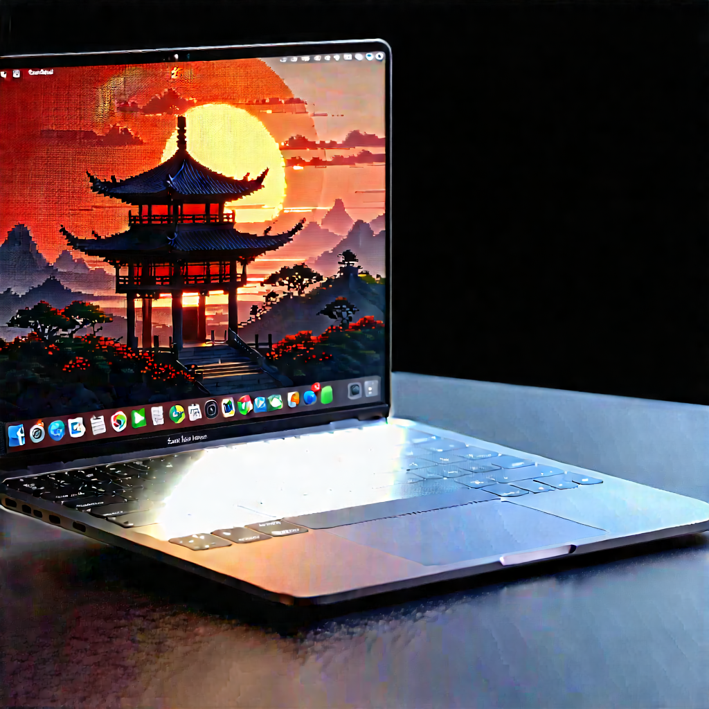 Laptop With User Interface With Laptop Computer