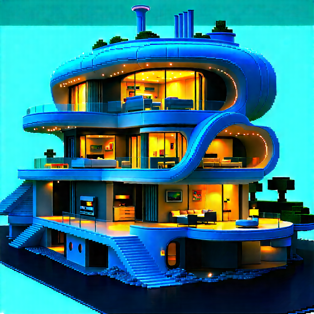 Futuristic smart home