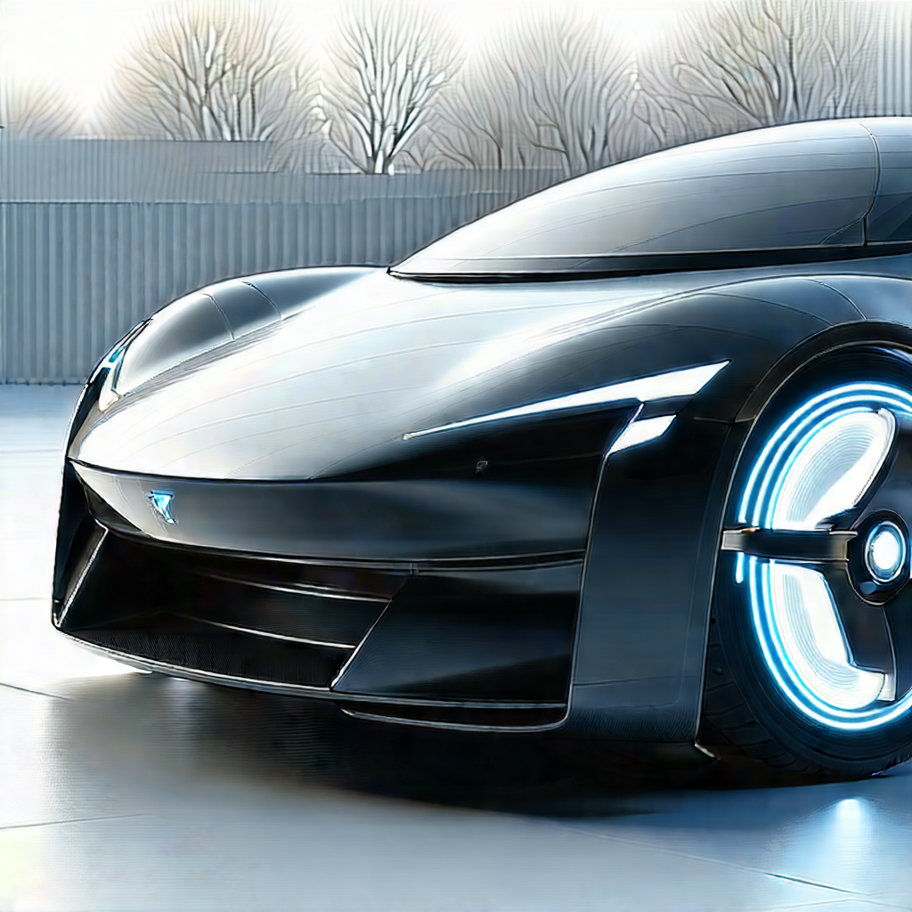 Innovative Electric Vehicle Design With Futuristic Sleek