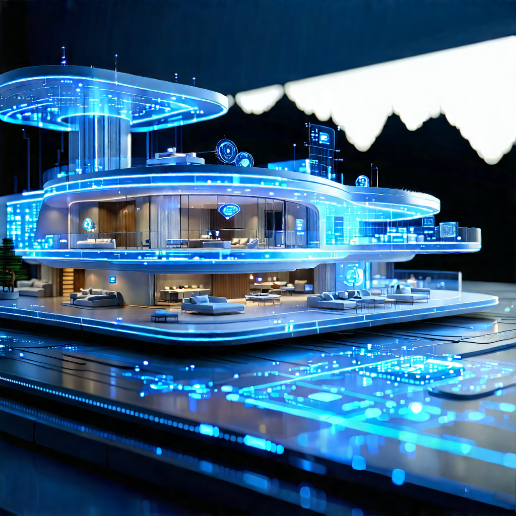 Futuristic smart home