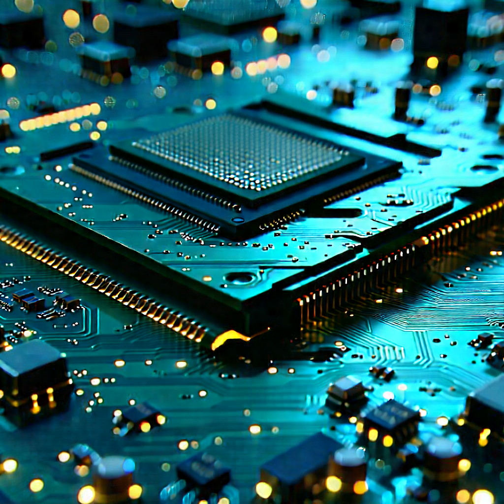 Close-up of memory module