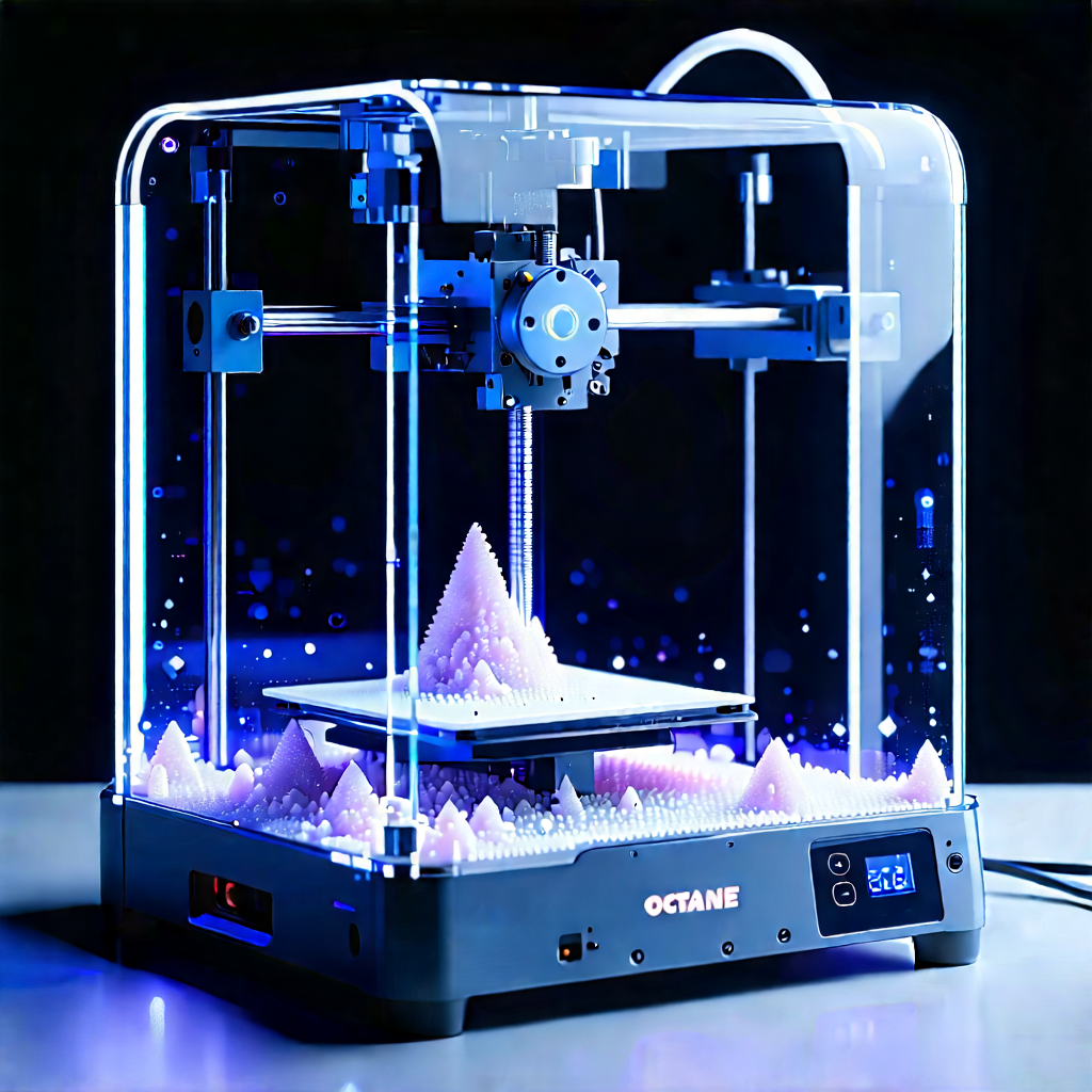 3d printer with digital particles