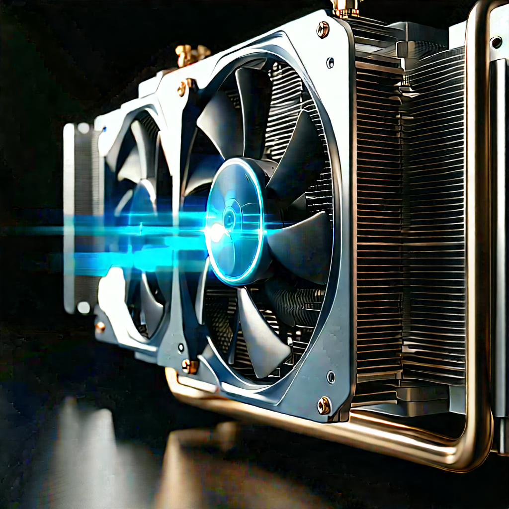 Close-up of cooling system