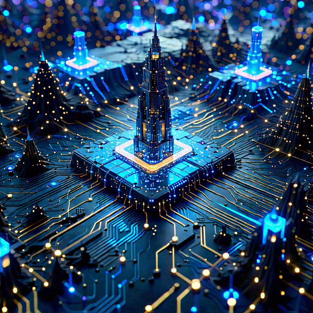 Blockchain network visualization