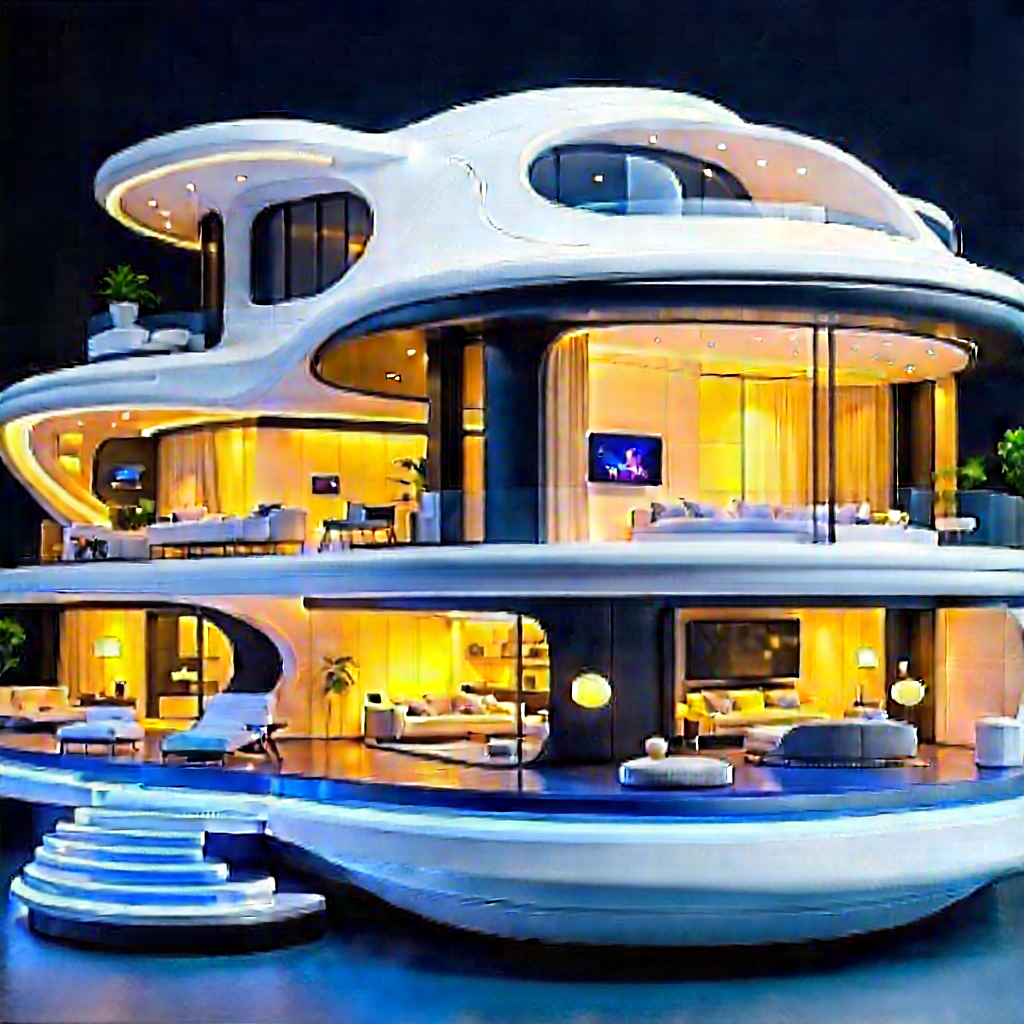 Futuristic smart home