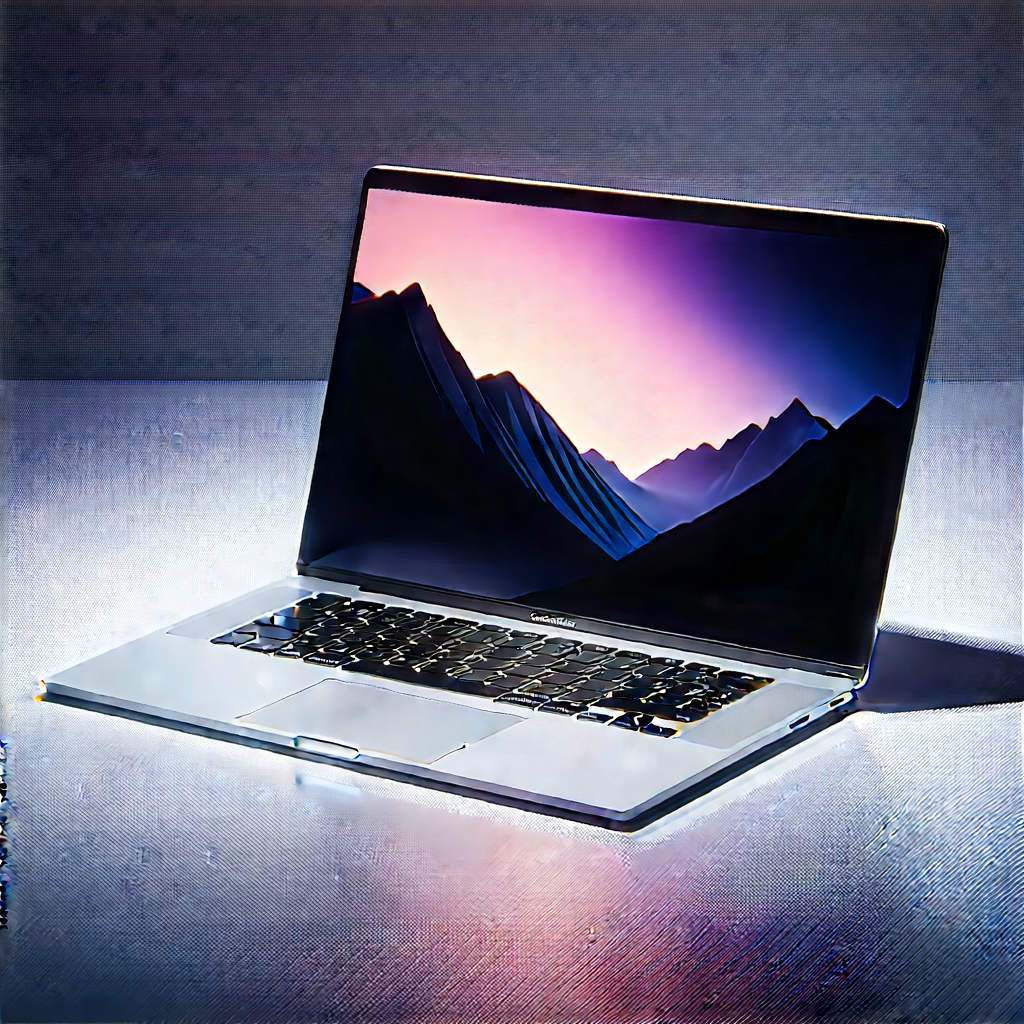 Laptop With Streaming Content With Laptop Computer