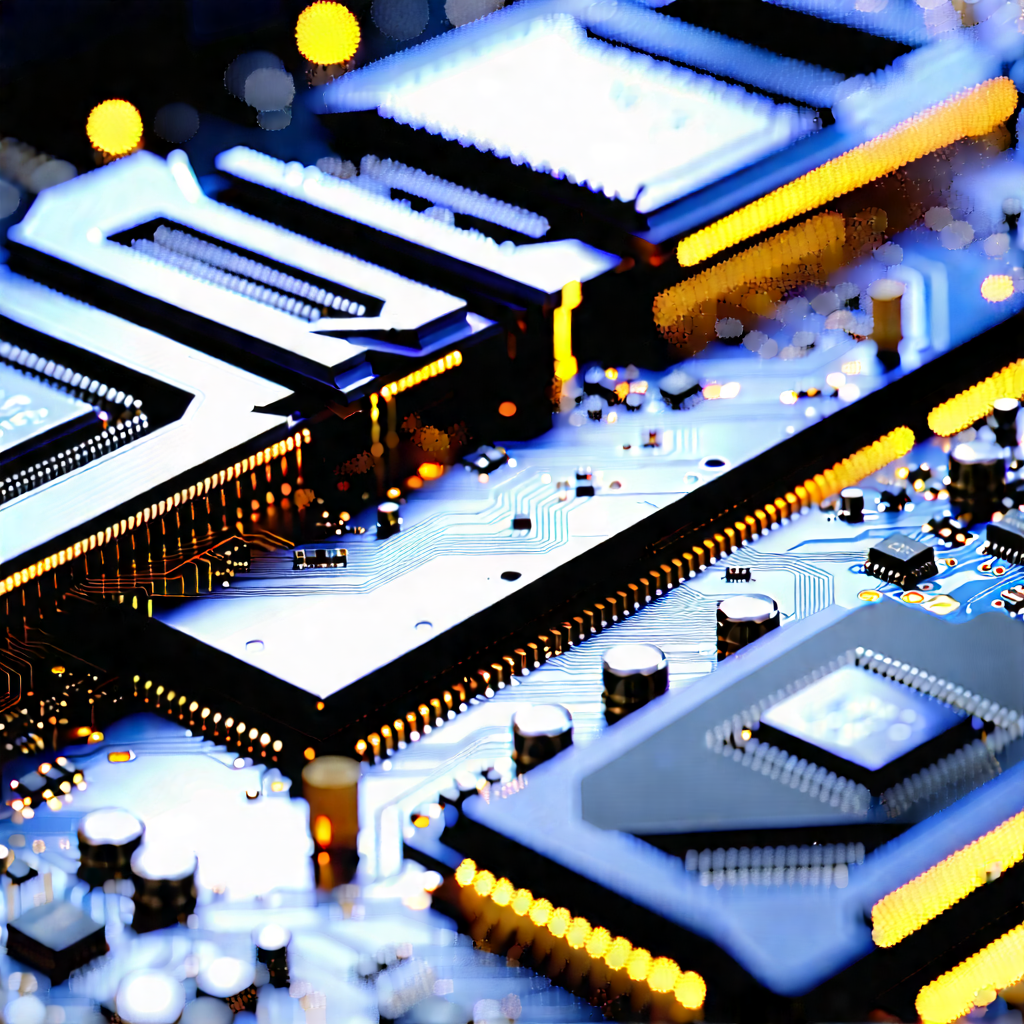 Close-up of memory module