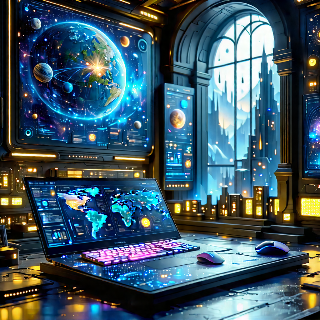 Educational technology in research center