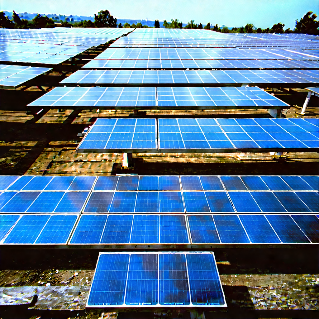 Innovative Renewable Energy (design:1.18) With Large Solar