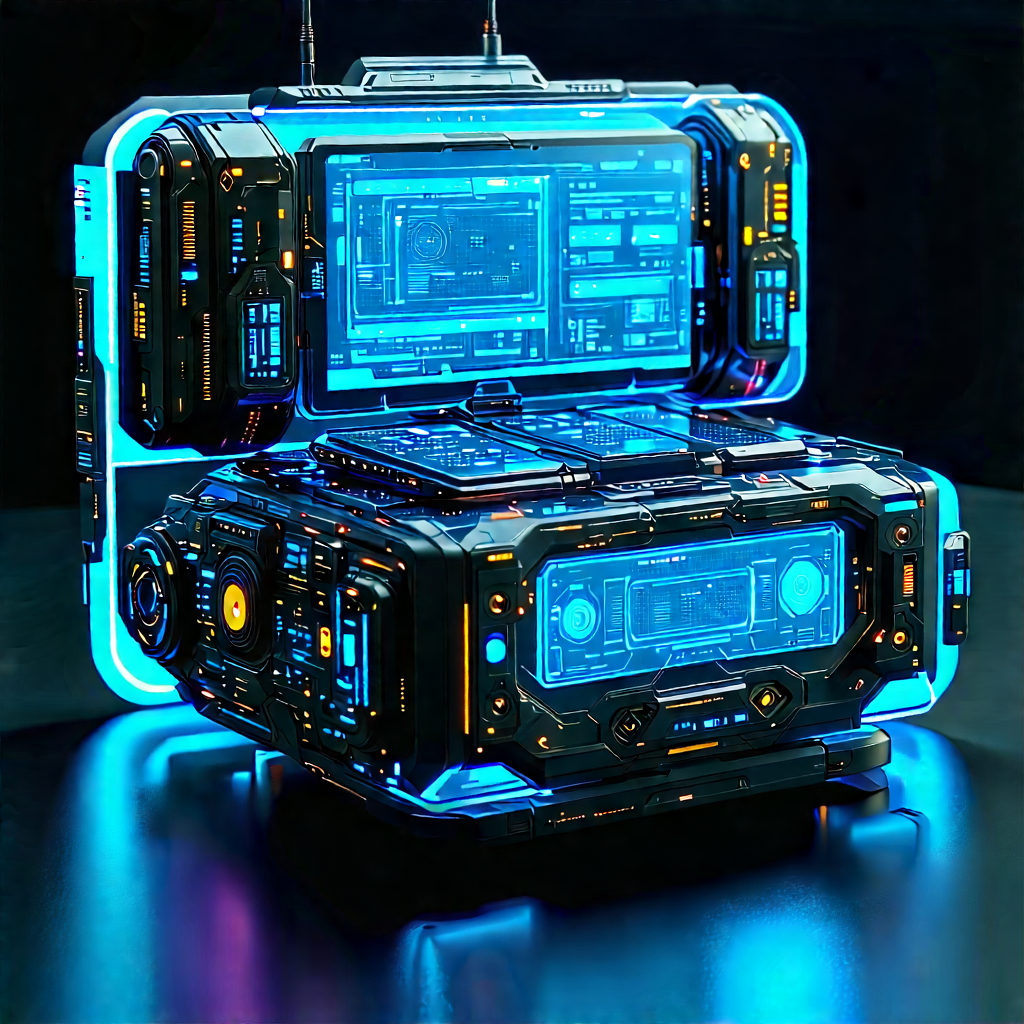 Innovative Communication Tool Design With Futuristic Computer